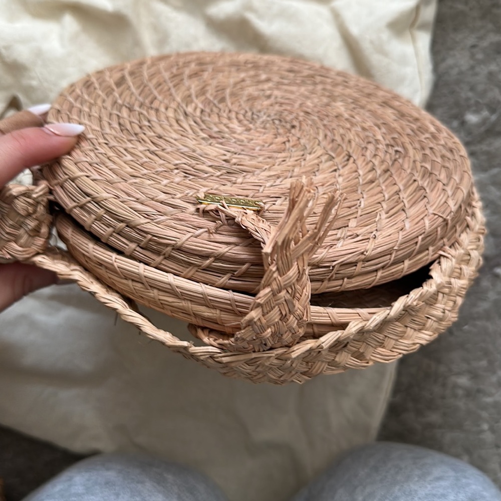 Kaanas straw crossbody - Picture 5 of 5